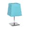Simple Designs&#x2122; 9.5&#x22; Mini Chrome Table Lamp with Squared Empire Shade